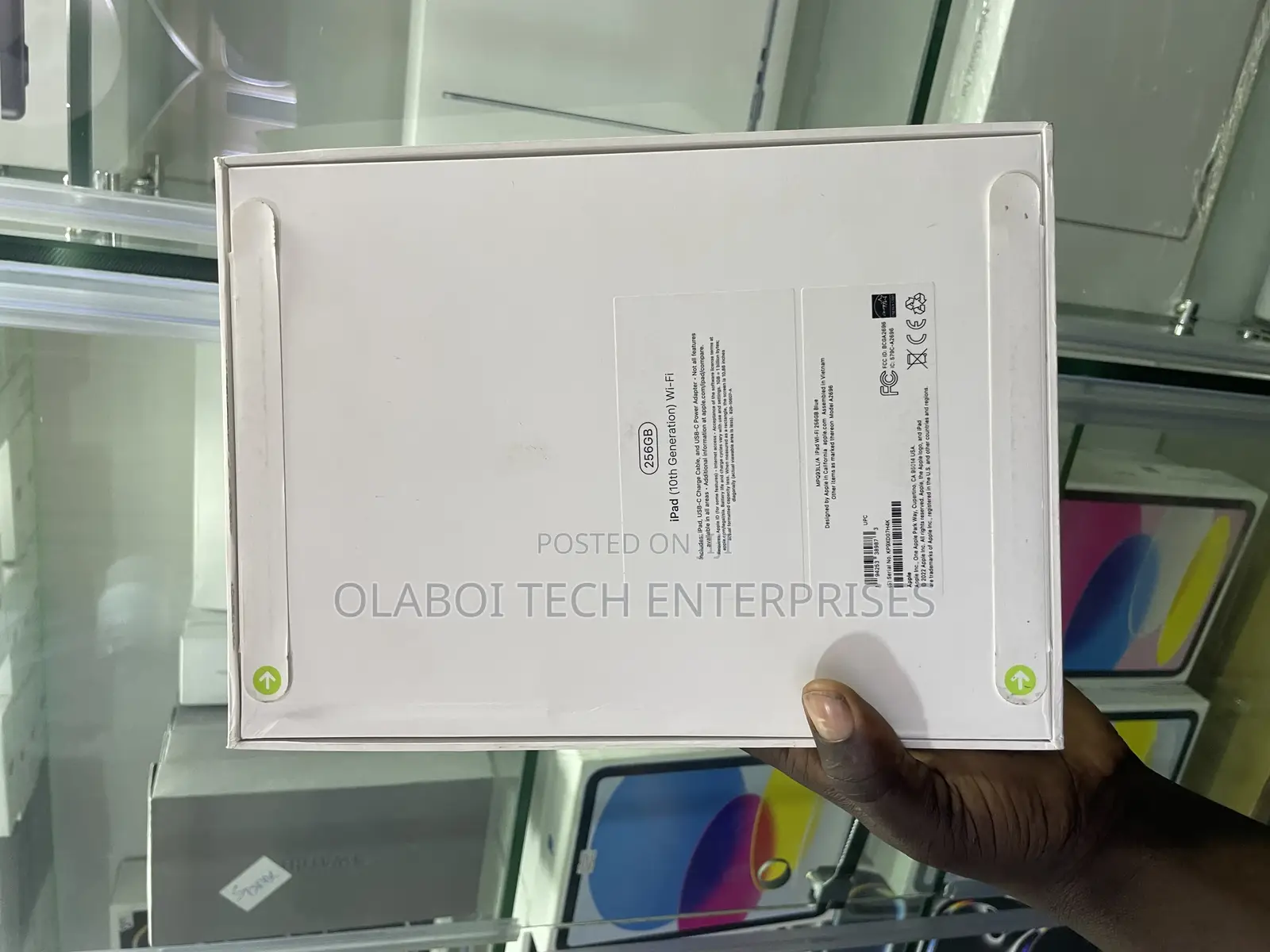 New Apple iPad (2022) 256 GB Blue