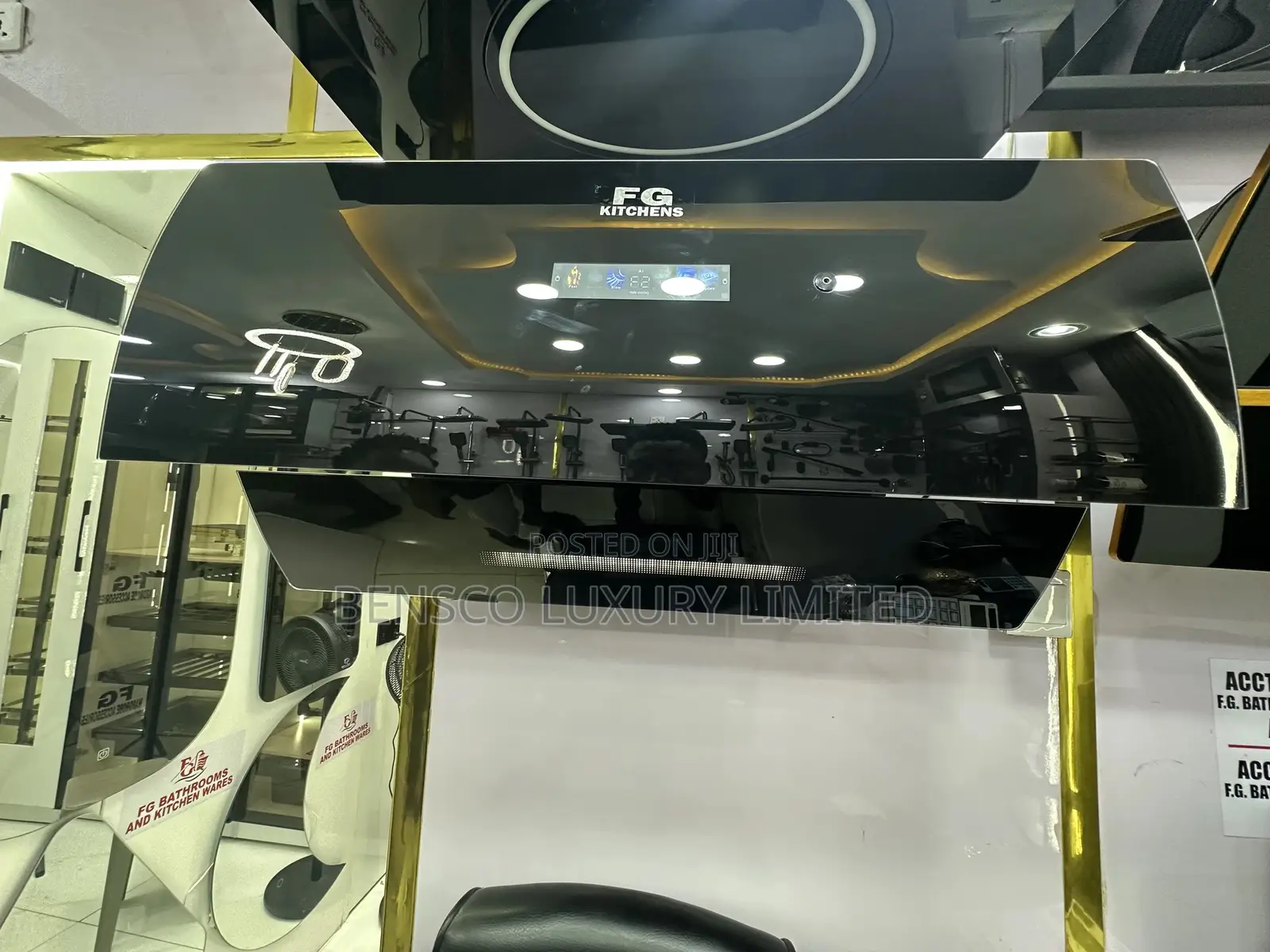 Fg Digital Touch Kitchen Heat Extractor