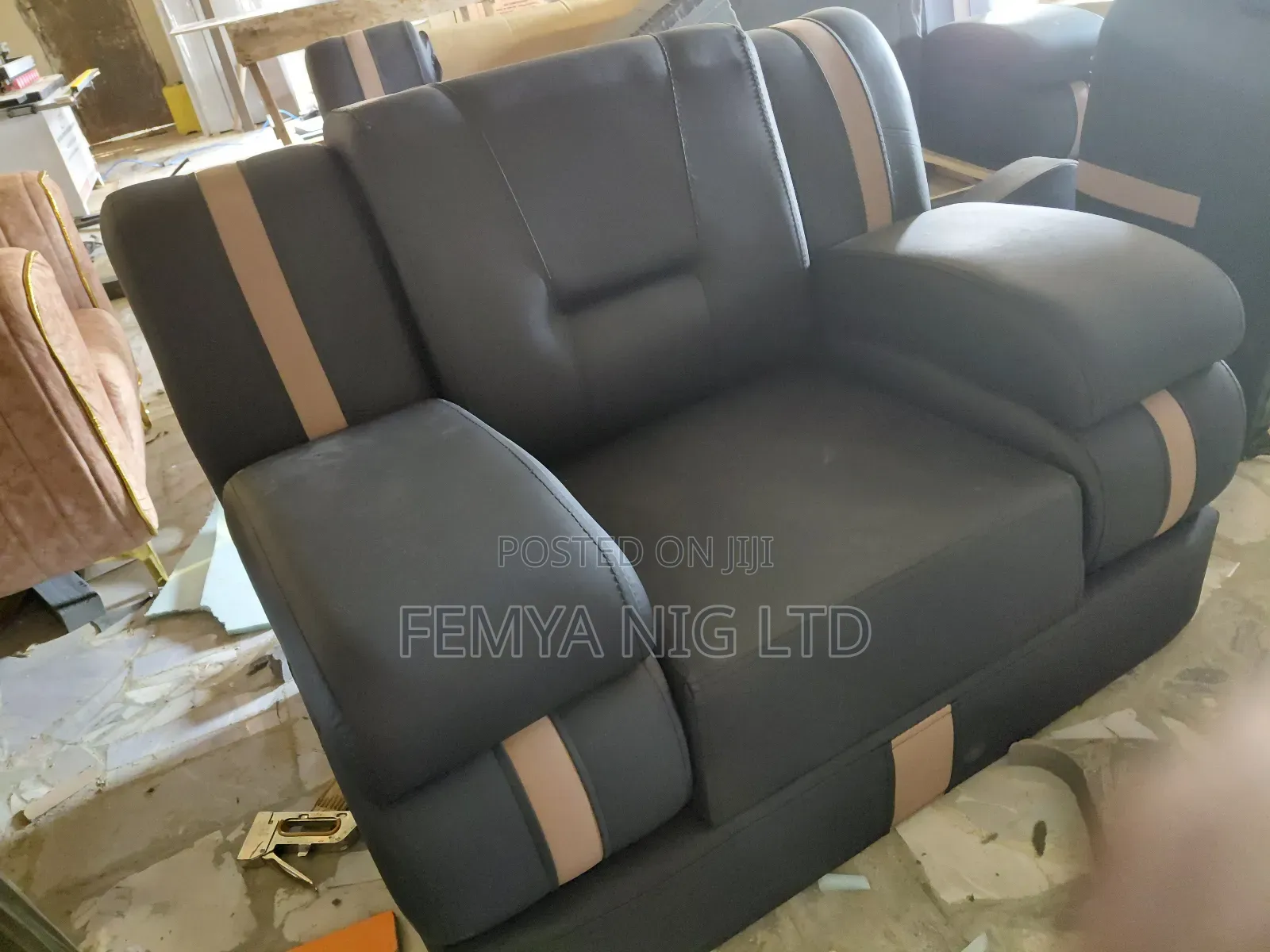 Leather Sofa Chair