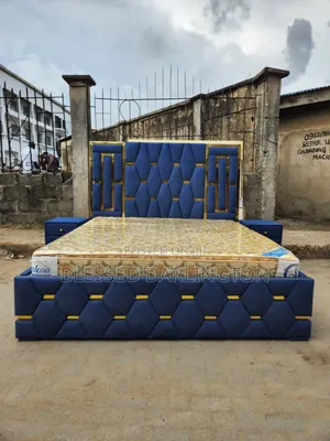 Quality Paded Family Size Bed Frame