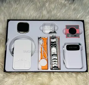 Complete Watch Set , Smart Watch,Power Bank,Speaker,Phone Stand,Airpod