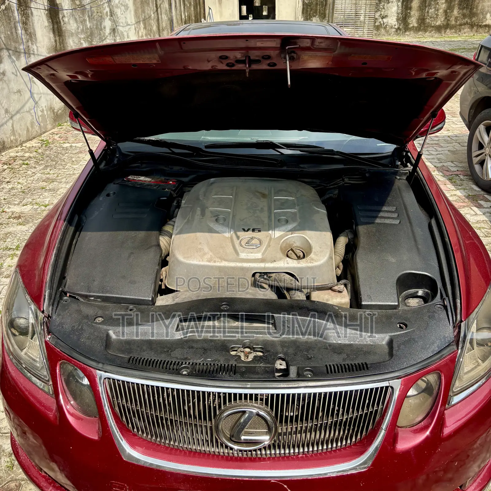 Lexus GS 2008 Red