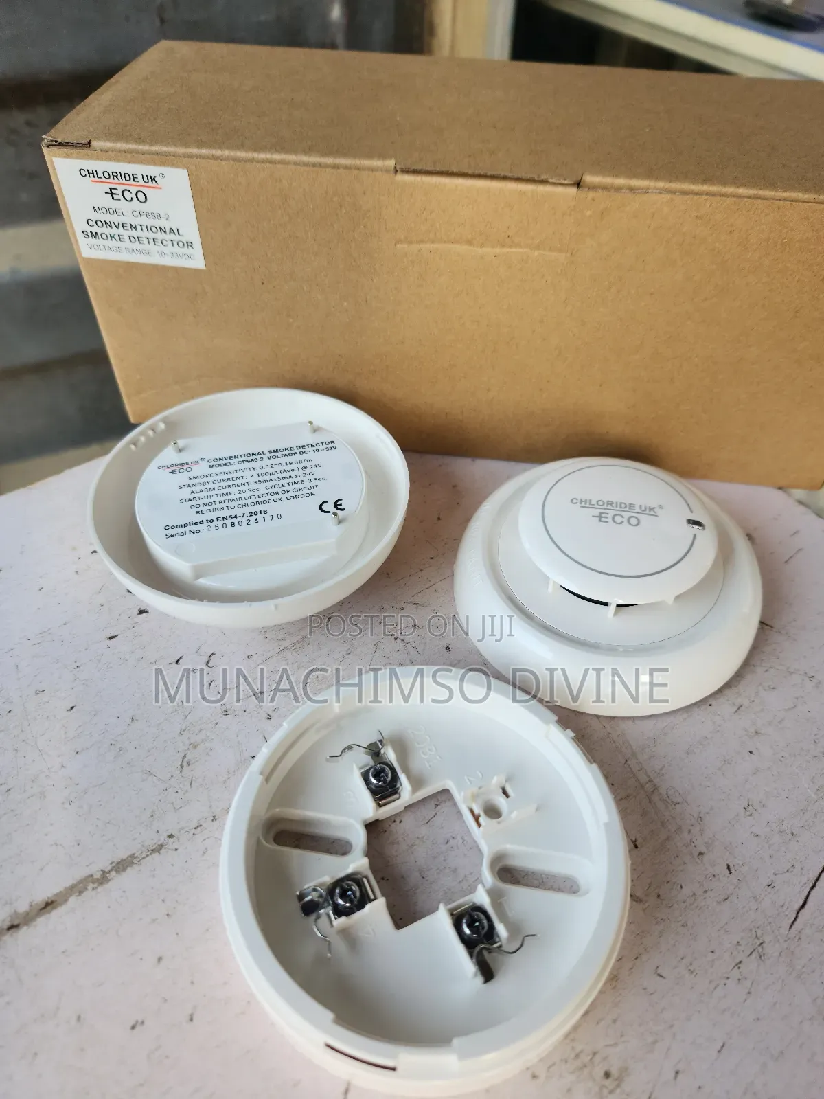 Chloride Uk Eco Smoke Smoke Detector