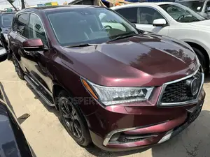Acura MDX w/Advance Pkg SH-AWD 2018 Red