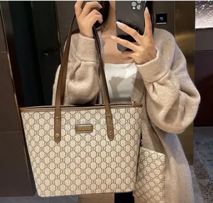 2in1 Ladies Leather Hand Bag