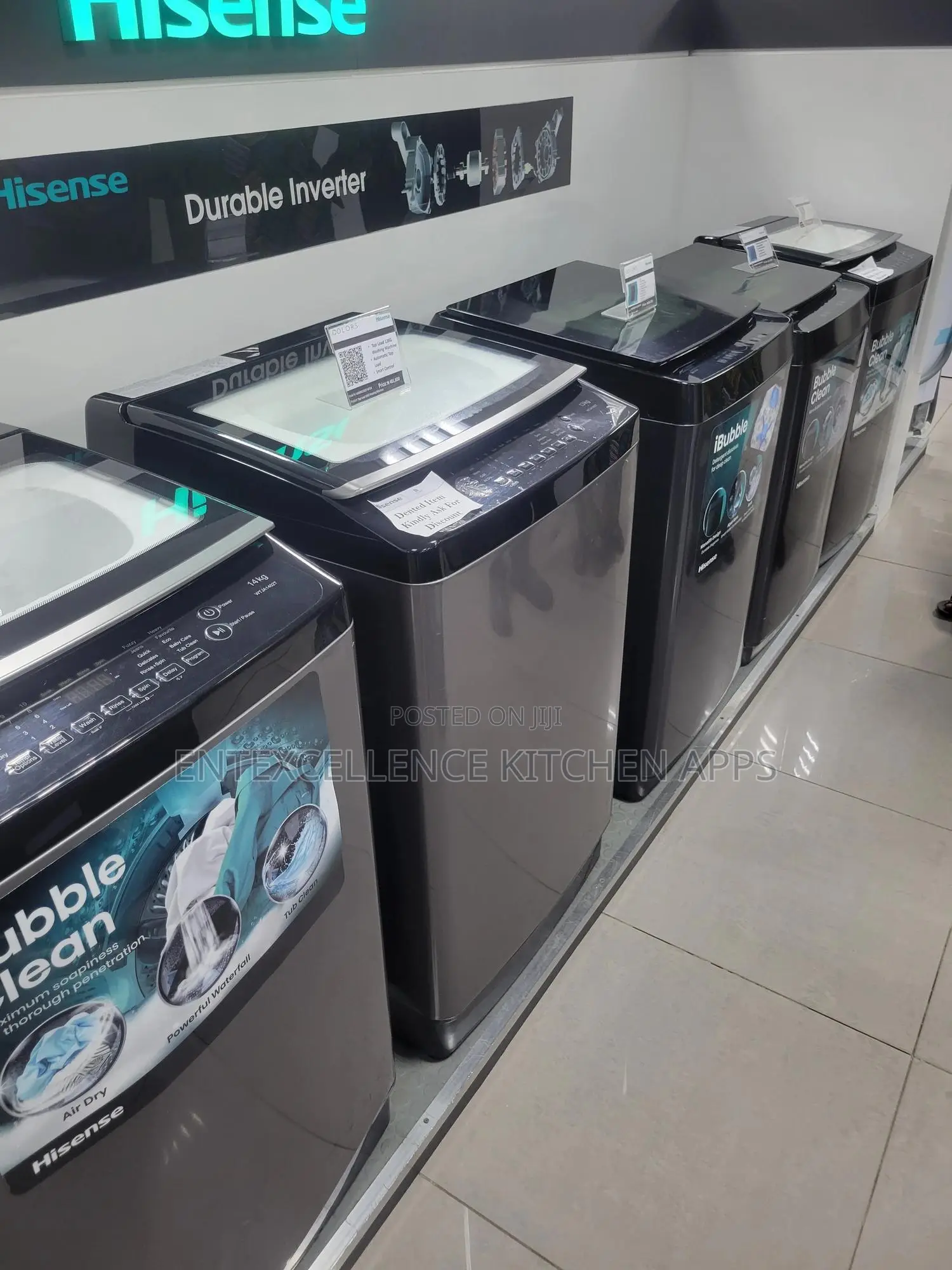 Hisense 9kg Top Loader Automatic Washing Machines