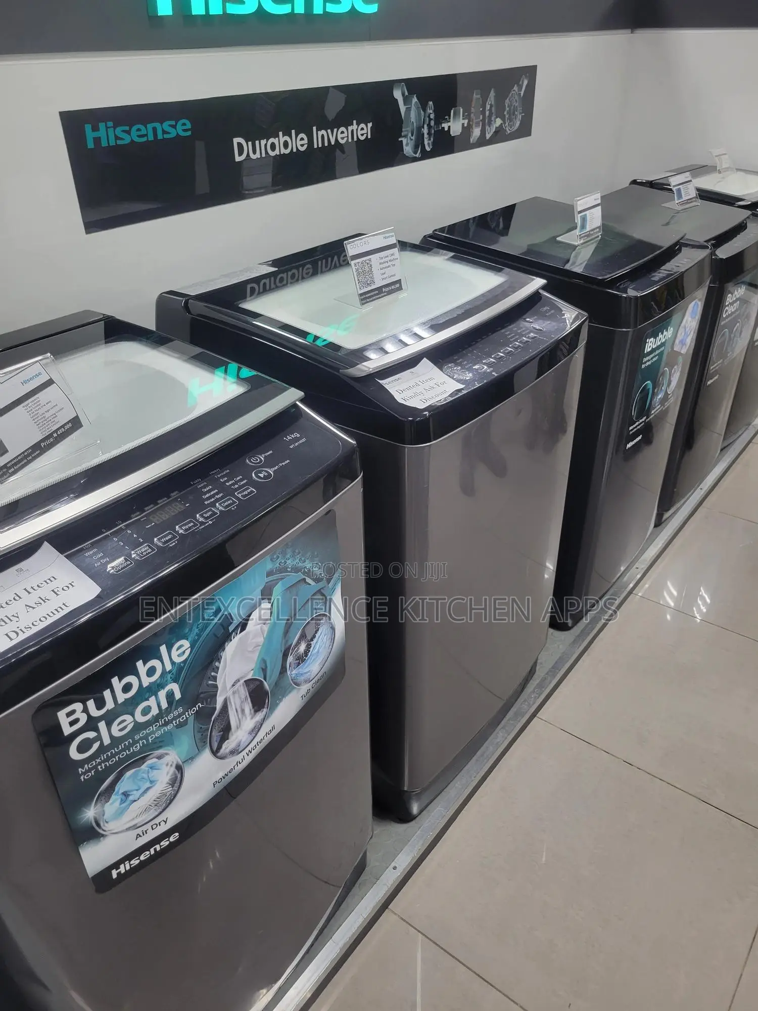 Hisense 9kg Top Loader Automatic Washing Machines