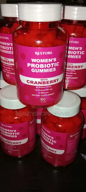 Women's Probiotic Gummies With Cranberry