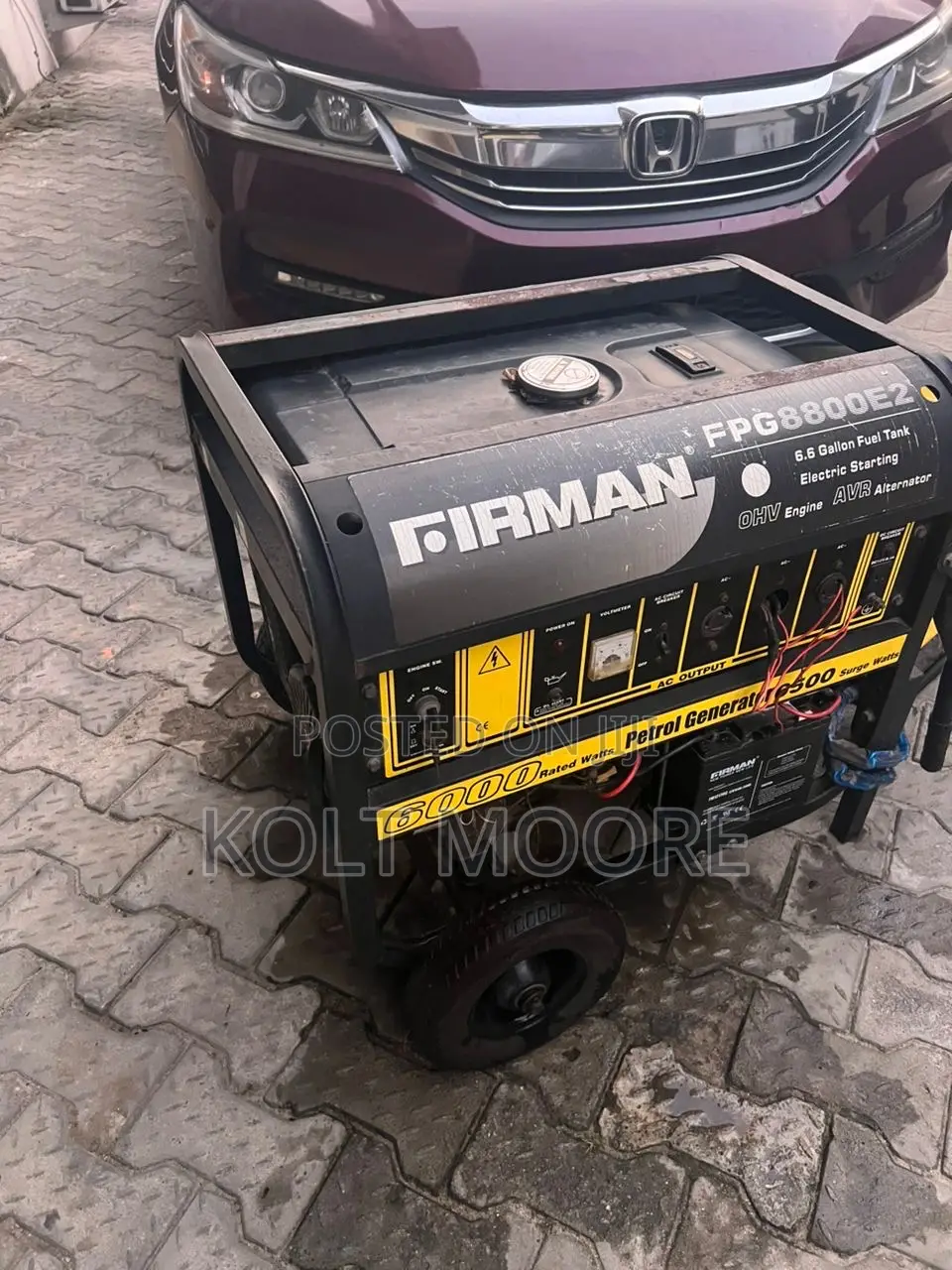 Firman 6.5kva Generator