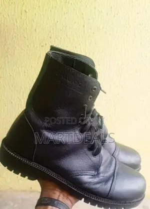 Black Military Boots