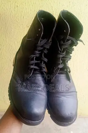 Black Military Boots