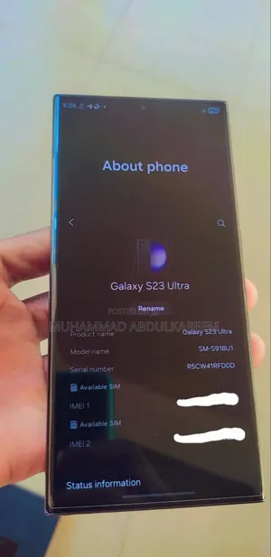 Samsung Galaxy S23 Ultra 512 GB Black