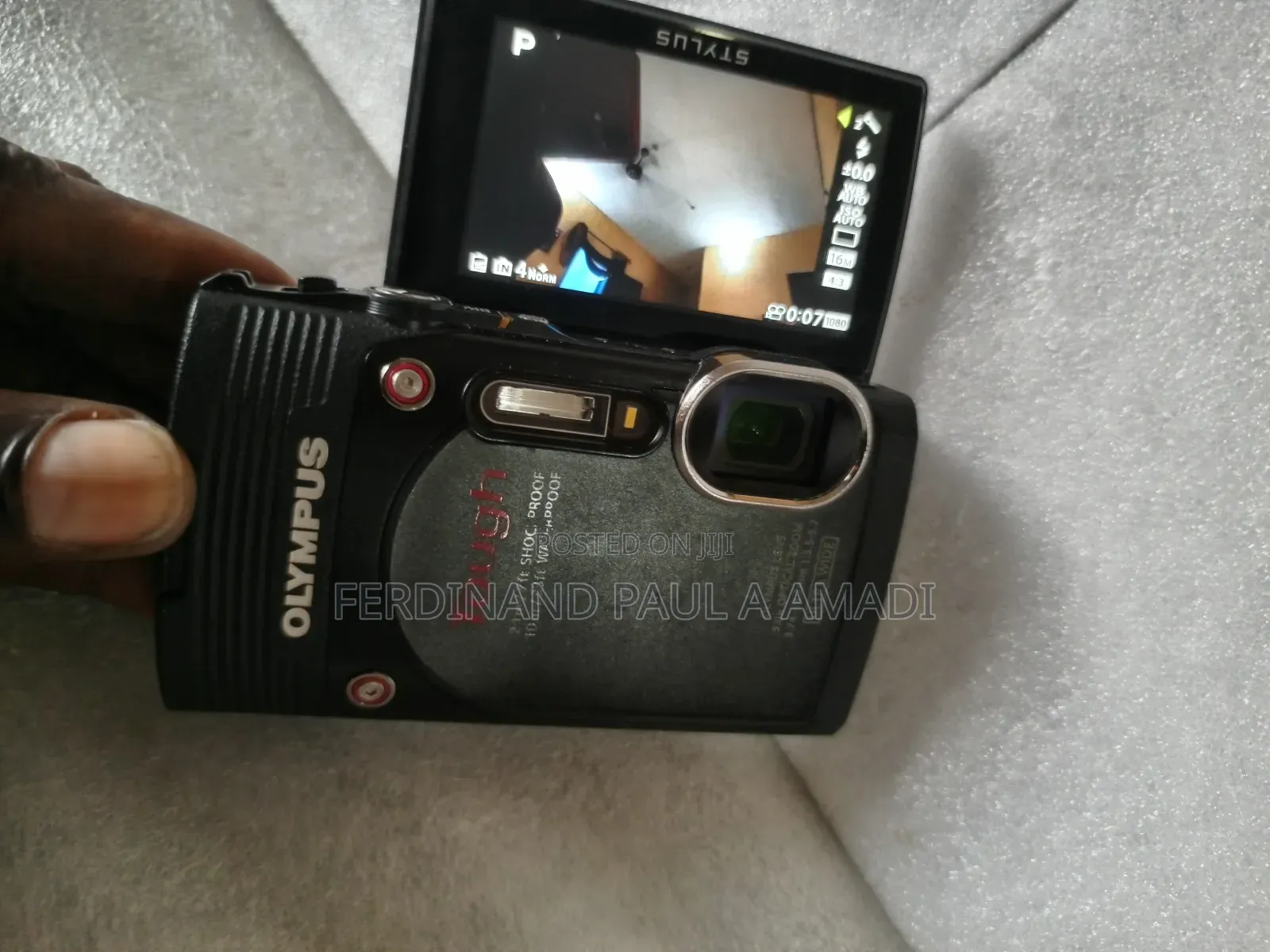 Olympus Tough Digital Photo and Video Camera for Vintage Passport