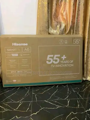 55 Inch Hisense Smart TV With Netflix, YouTube, Bluetooth