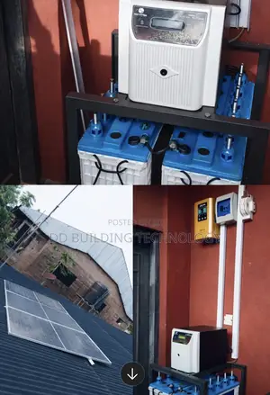 1.7kva Solar Inverter Package With 2 Battery 3 Solar Panels