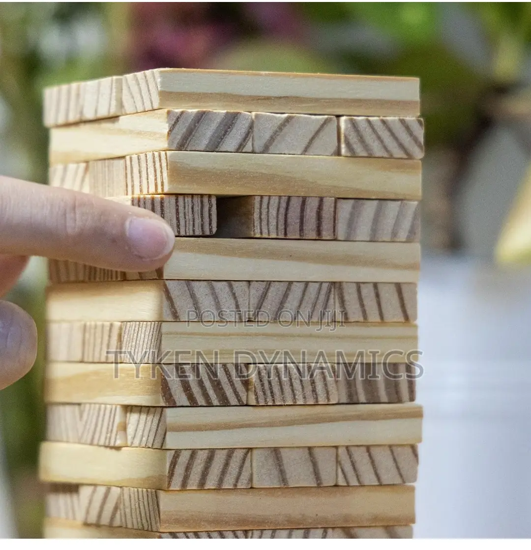 Tumbling Tower Blocks Game 48pcs