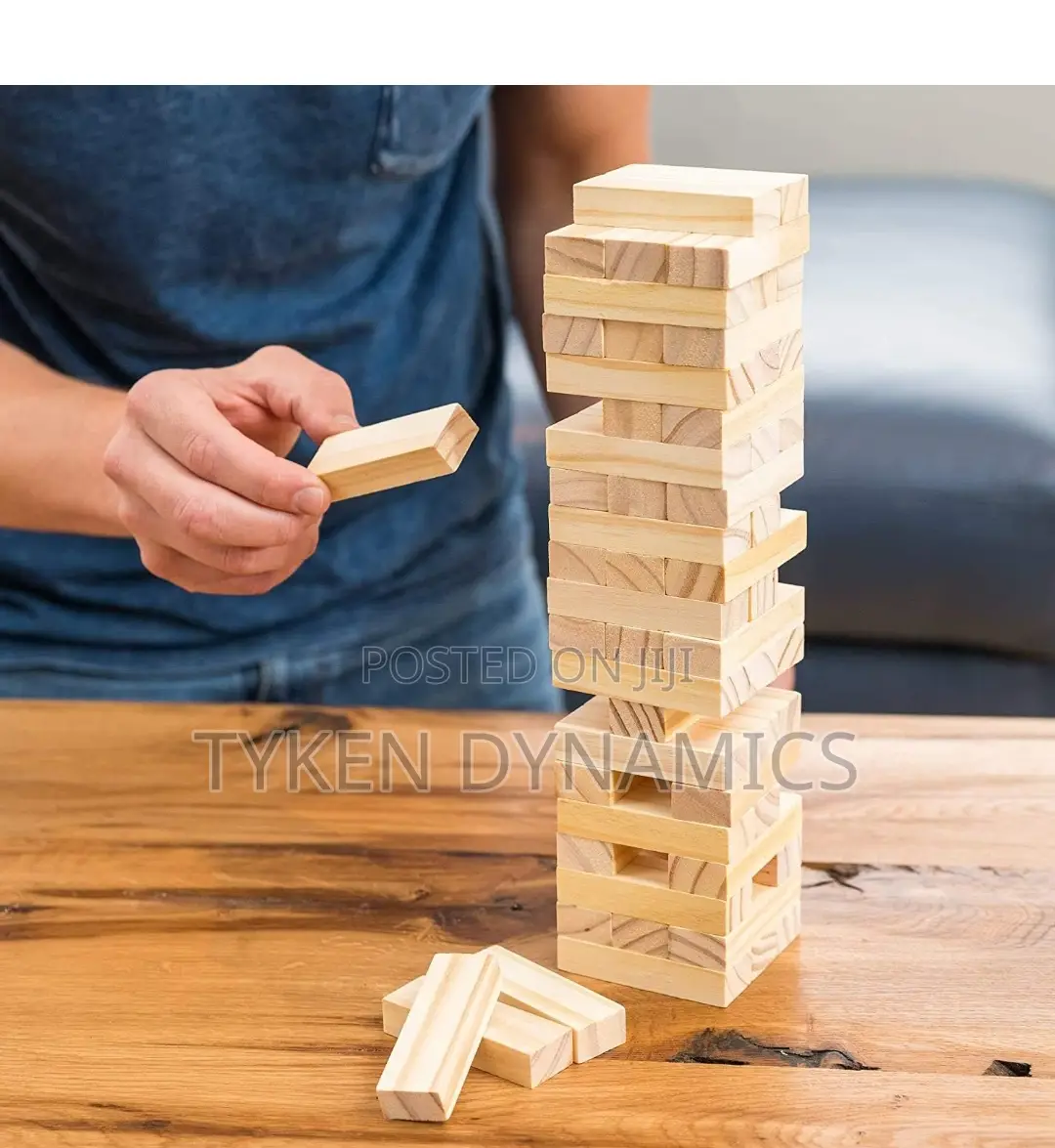 Tumbling Tower Blocks Game 48pcs
