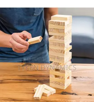 Tumbling Tower Blocks Game 48pcs