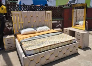6 by 6 Padded Complete Set and Imported Mattress (10inches)