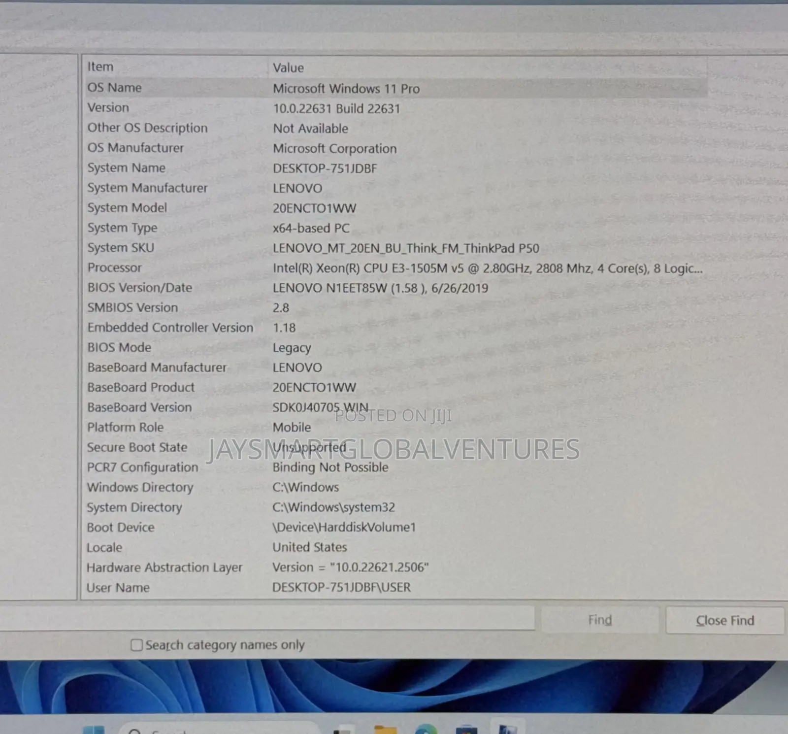 Laptop Lenovo ThinkPad P50 16GB Intel Xeon SSD 512GB