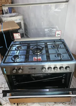 Original Bosch Luxury Standing 5 Burners Gas Cooker Stainless Steel