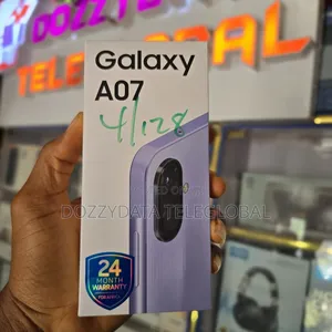 New Samsung Galaxy A07 4G 128 GB Purple