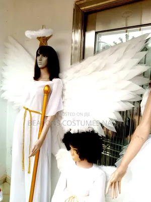 Angel, Bible Characters Costumes Santa Claus- Father Christmas Costume