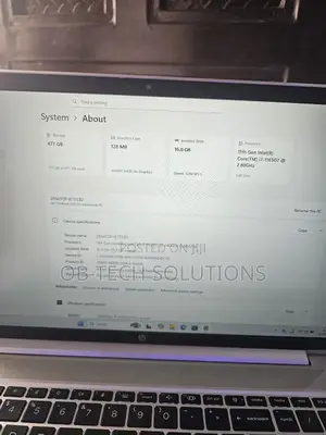 Laptop HP ProBook 650 G8 16GB Intel Core I7 SSD 512GB