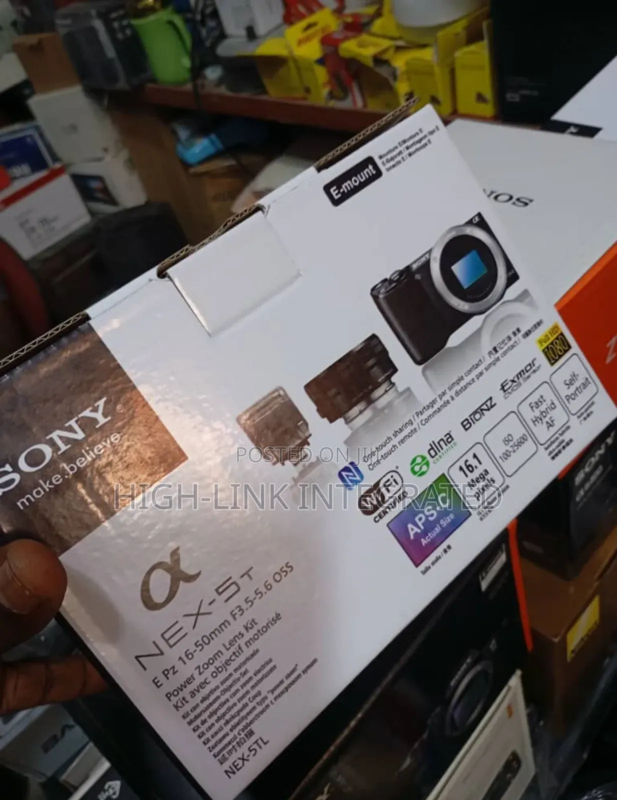 Sony Alpha Nex-5t Digital Camera