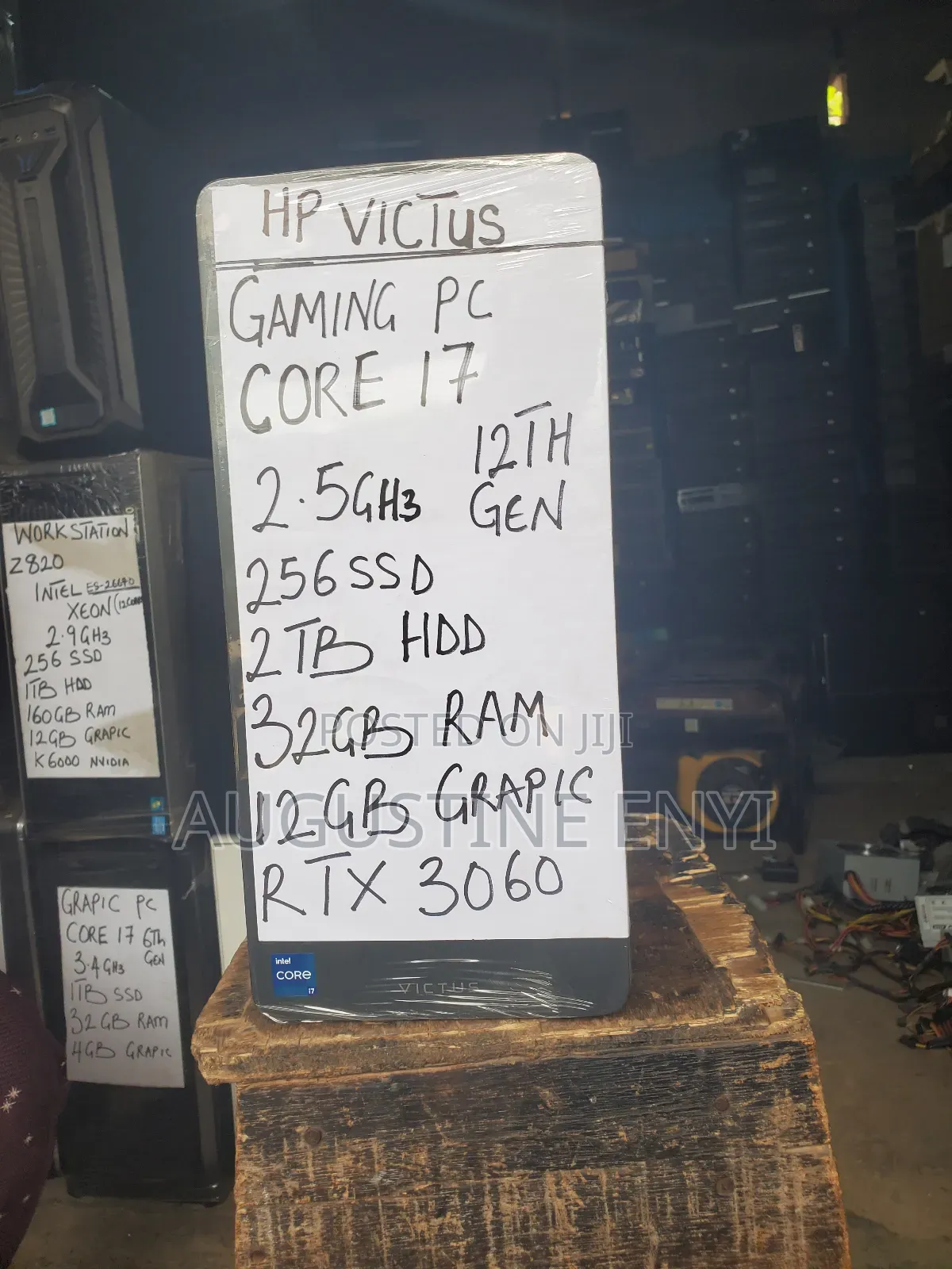 New Desktop Computer HP Victus 15L 32GB Intel Core I7 HDD+SSD 2T