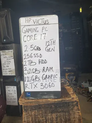 New Desktop Computer HP Victus 15L 32GB Intel Core I7 HDD+SSD 2T