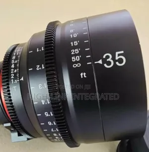 Sigma 35mm T1.5 Ff High-Speed Prime Cine Lens.