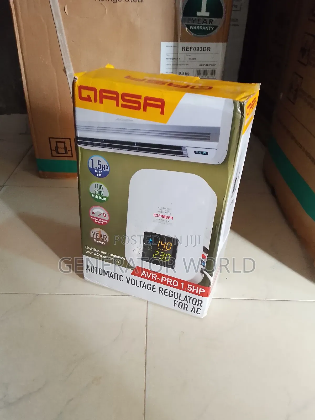 Qasa 2000w Automatic Power Stabilizer