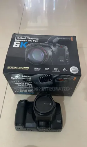 Blackmagic Design Pocket Cinema Camera Pro.