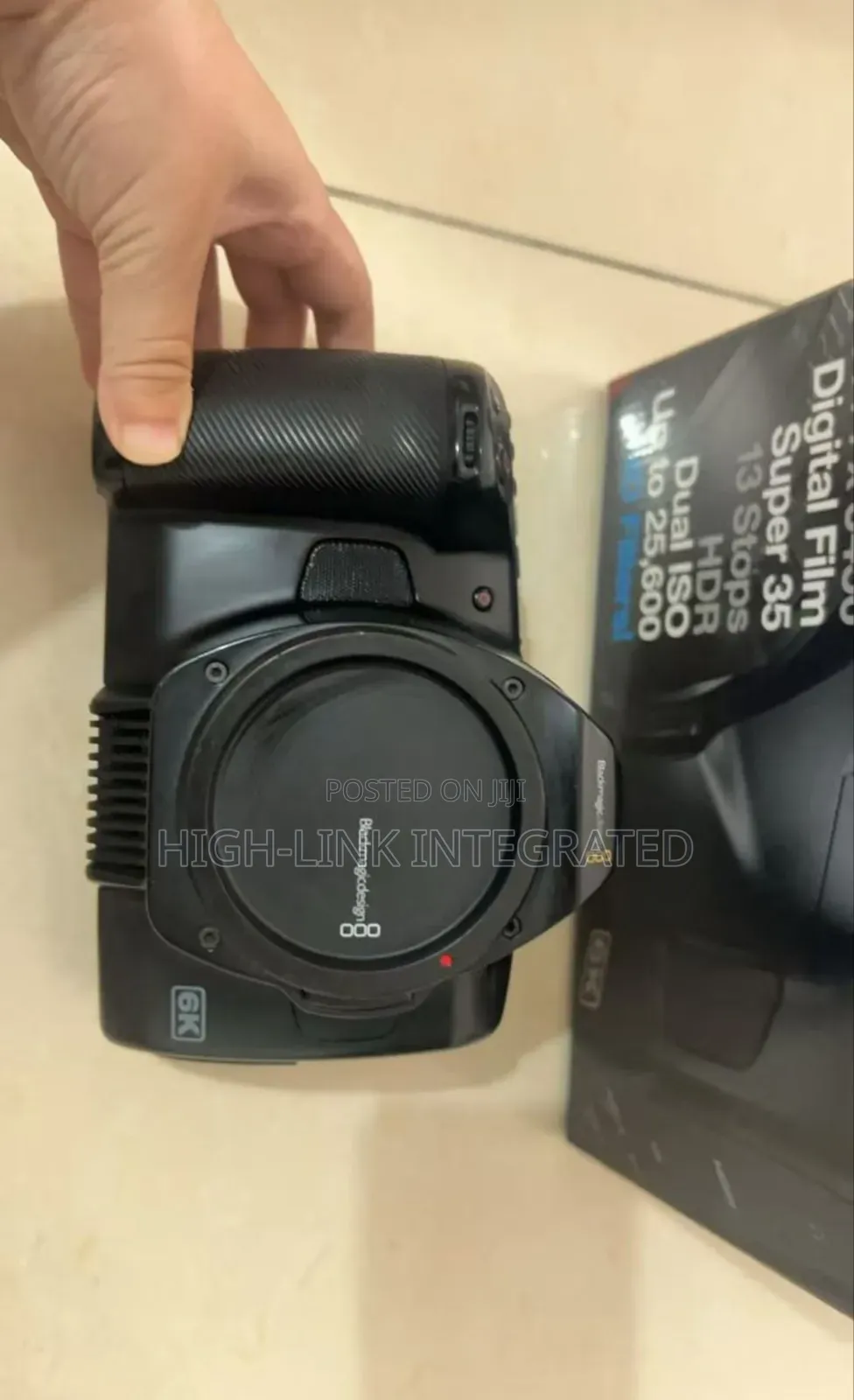 Blackmagic Design Pocket Cinema Camera Pro.