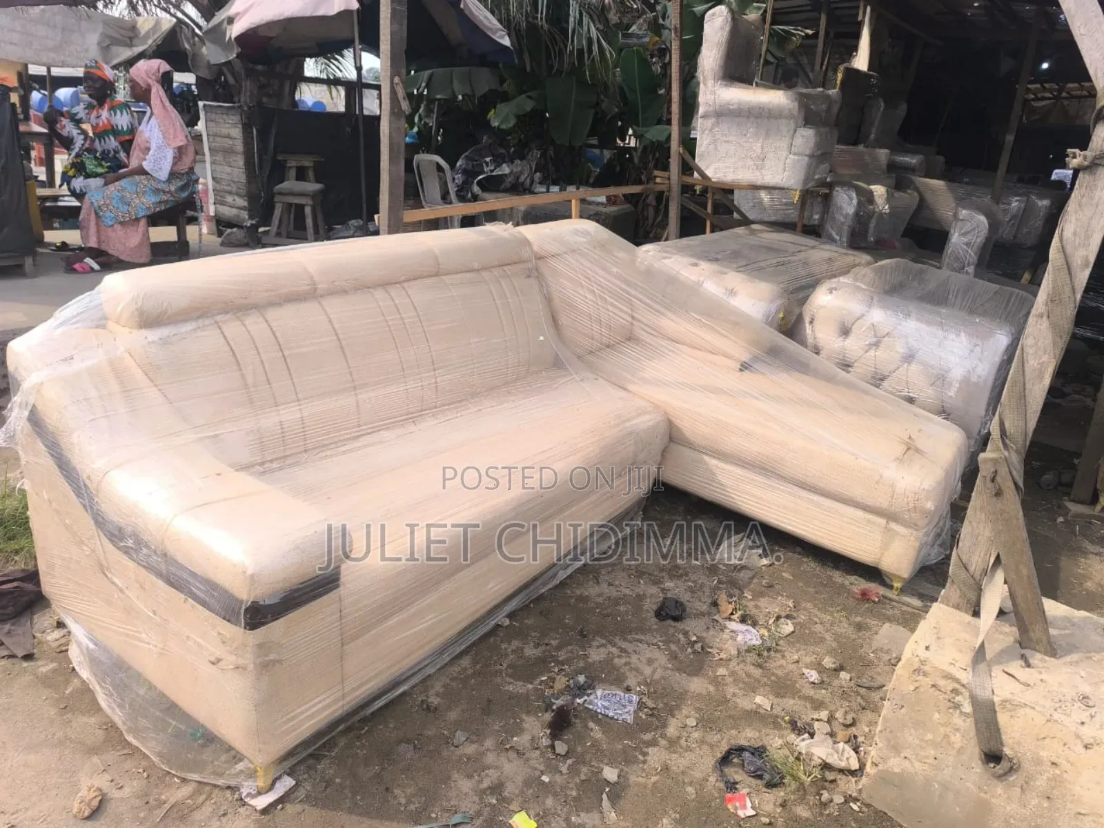 A Quality L Shaped Sofa