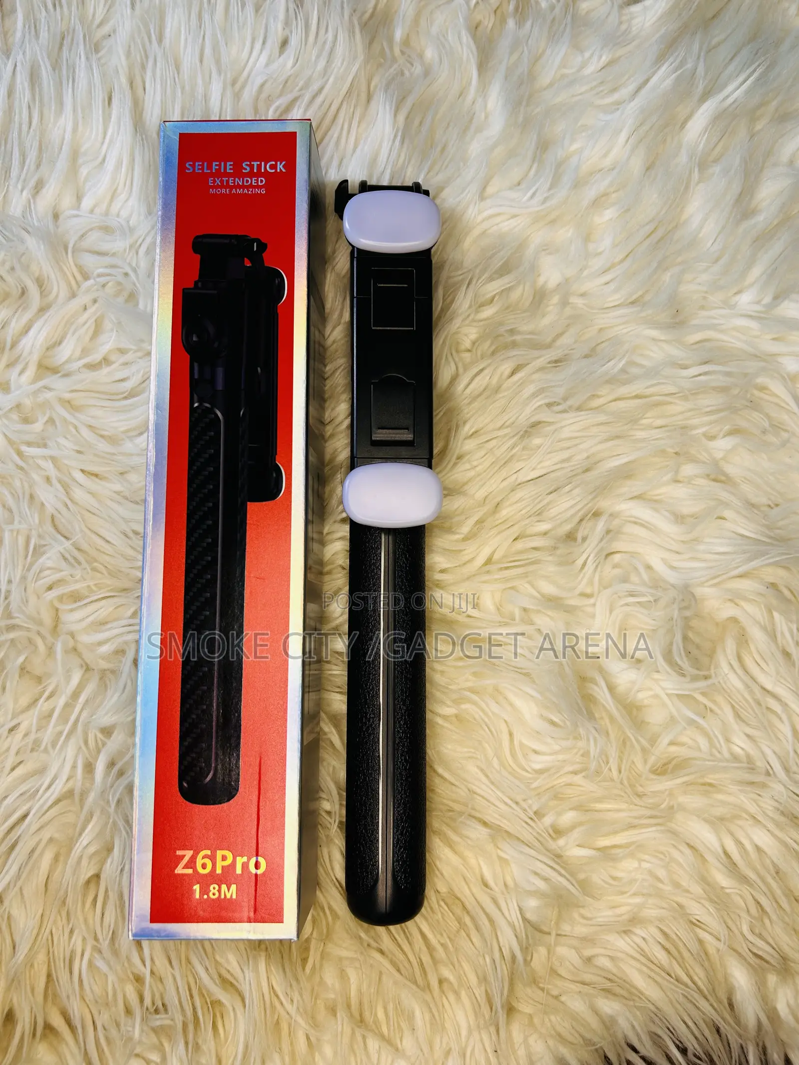 Z6 Pro Selfie Stick -Tripod Stand With Selfie Button , Adjustable