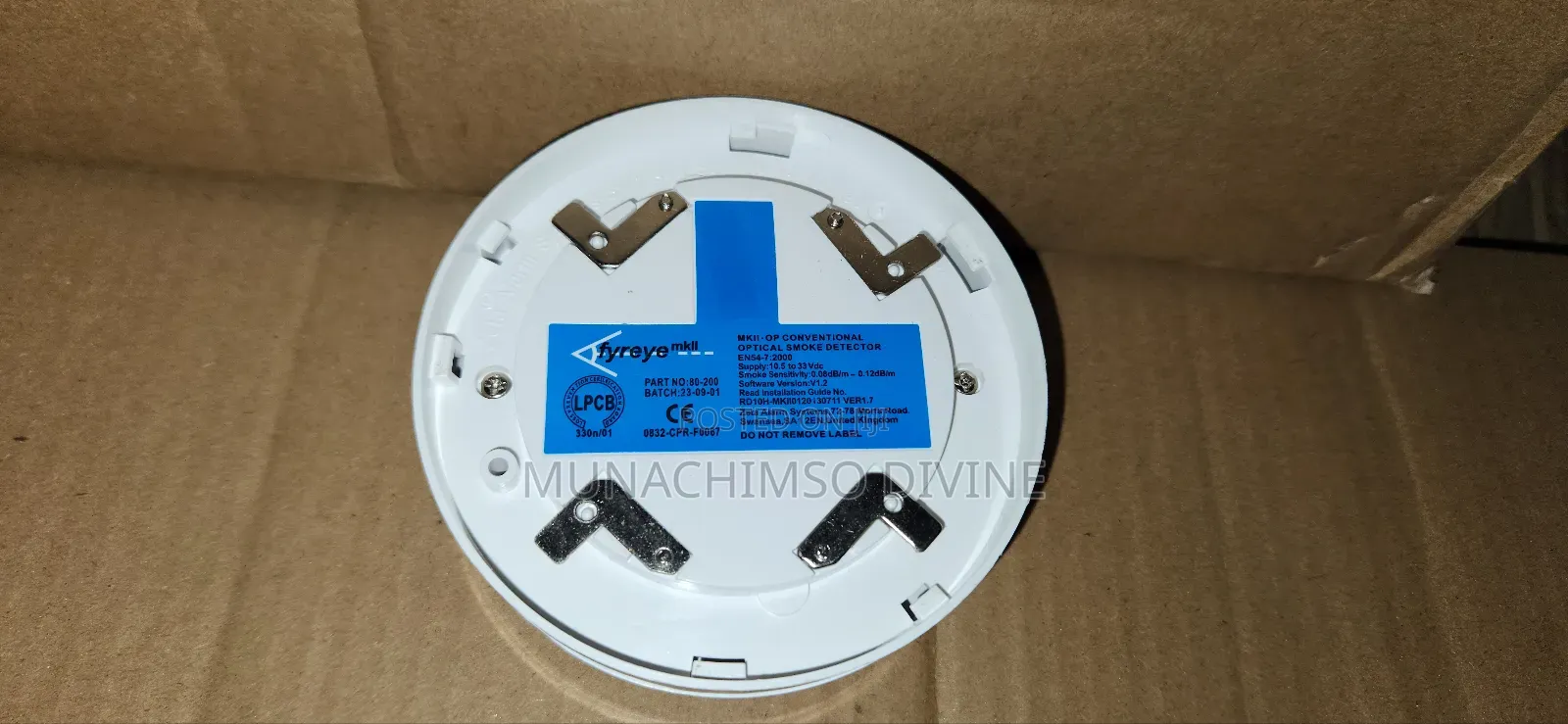 Zeta Conventional Smoke Detector