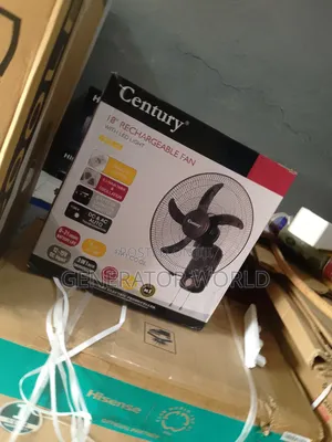 Century 18 Wall Mounted Rechargeable Fan