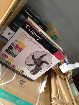 Century 18 Rechargeable Wall Fan for Home