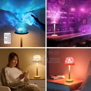 Rechargeable Bedside Lamp Remote Controlled
