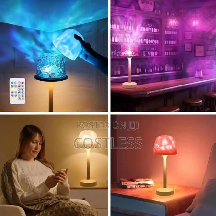 Rechargeable Bedside Lamp Remote Controlled