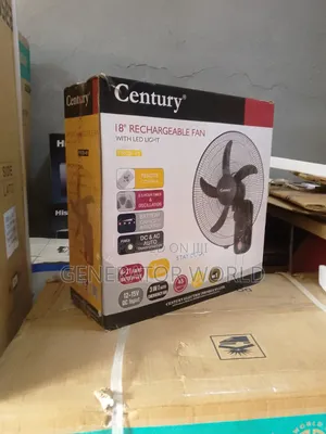 Century 18 Rechargeable Wall Fan for Power Outage