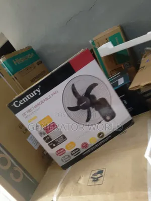 Century 18 Inches Rechargeable Electric Fan Wall Mount