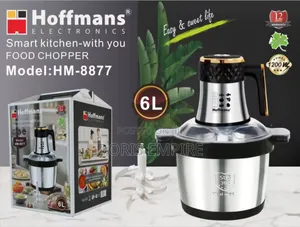 6l Hoffmans Hm-8877 Food Processor