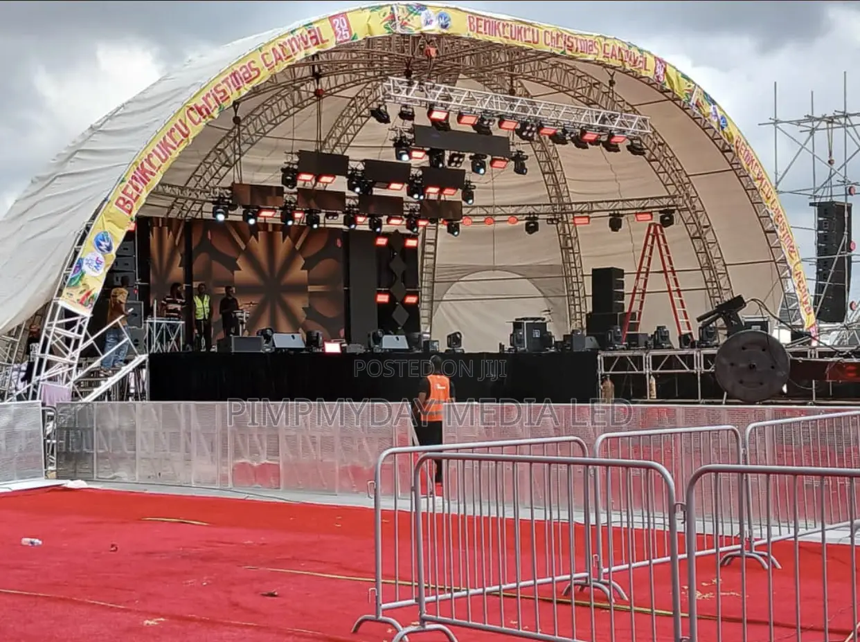Stage Lighting Effect and Screen