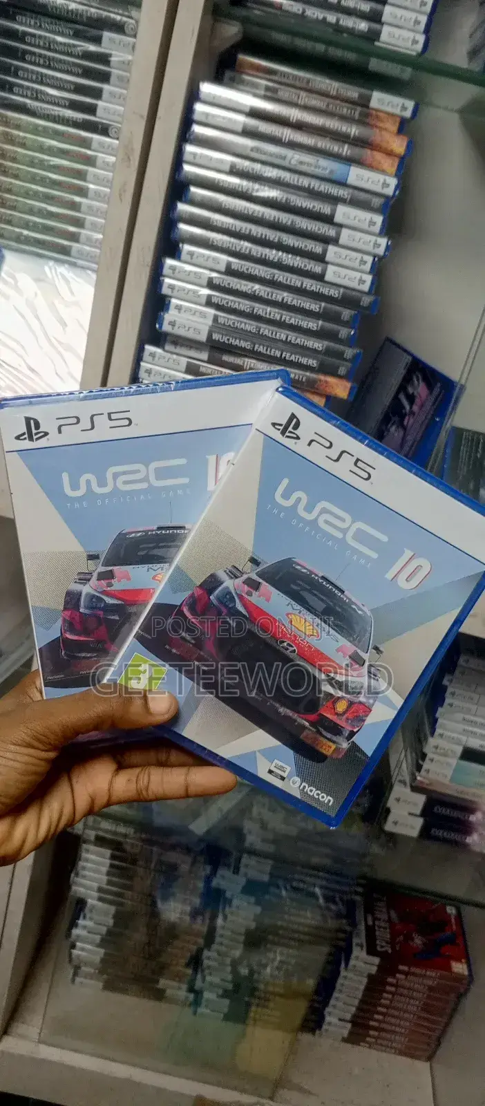 Wrc10 Ps5 Game Disc