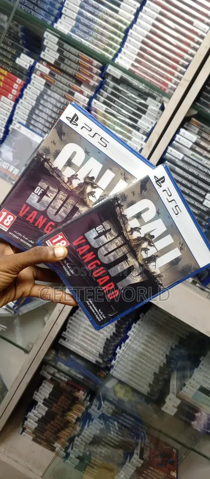 Call of Duty Vanguard Ps5 Game Disc