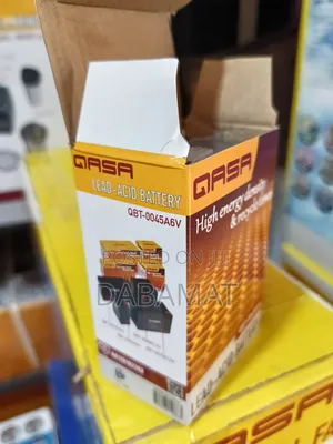 Qasa 6v 4.5a Rechargeable Replacement Battery