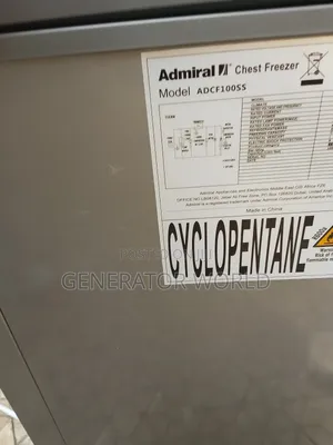 Admiral 100 Litres Chest Freezer -Durable